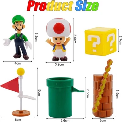 Tortendeko Kinder, 12 Stück Tortenfiguren, Kuchen Topper Dekoration, Tortendeko - Bild 1 von 3