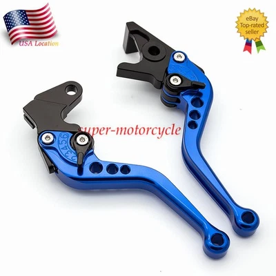 For Yamaha FJ-09/MT-09 Tracer 2015-2020 FXCNC Brake Clutch Levers Short Handle - Image 1 of 4