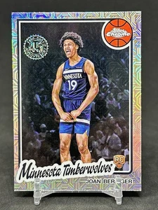 2025 Topps Basketball Joan Beringer #TC-JBI Rookie 1980-81 Chrome Mojo Refractor - Bild 1 von 2
