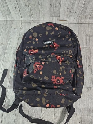 Dakine Mini 7L Wildflower Backpack Floral Black Ruby Red Canvas  - Image 1 of 4