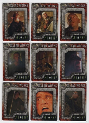 Alien 3 2019 Upper Deck Lead Works 25 Card Complete Base + SP Chase Set LW1-25 - Image 1 of 4