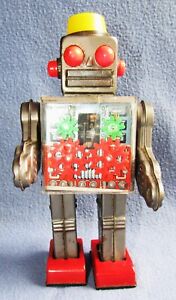  GEAR ROBOT 1960's JAPAN by HORIKAWA Co. ( S-H ) VG / WORKING