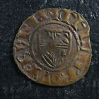 Double Mite 1388 Flanders Philip the Bold BI billon Bruges-Ghent-Mechlin