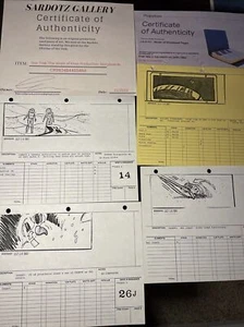  STAR TREK WRATH OF KHAN  movie props STORYBOARDS production art Star Wars x1 - Picture 1 of 6