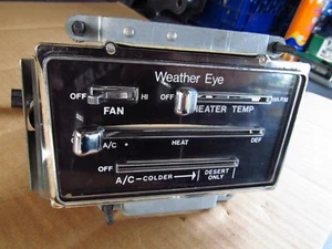 1971 AMC Javelin Weather Eye (HVAC Control) - AC style -Minus AC Switch -CLEAN!! - Picture 1 of 20