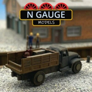 PAINTED - N Gauge Scale Classic Mechanics Lorry 1:148 (Signal Box Repair 1:160) - Picture 1 of 2