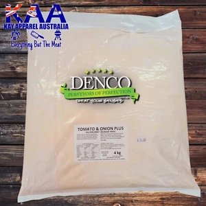 Denco Tomato & Onion Plus, Sausage Meal Premix Seasoning 4.00kg Bag *GF* - Picture 1 of 4