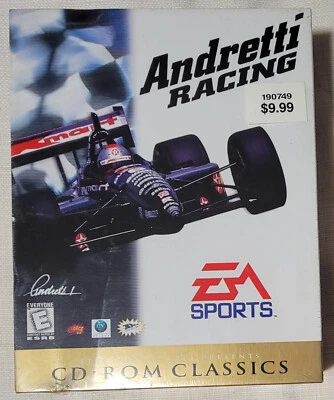 Vintage EA Sports Andretti Racing Big Box Windows PC Car Game Sealed / New! - Image 1 of 4