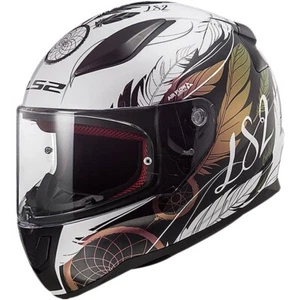 Casco Moto LS2 Rapid II Boho Bianco Nero Rosa X-LARGE Full Face Moto - Foto 1 di 7