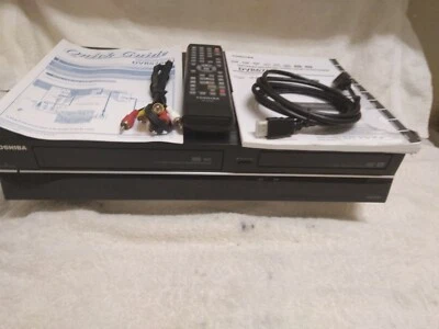 Toshiba DVR-670r VHS to DVD Recorder HDMI 1080p Digital TV Tuner - Image 1 of 4