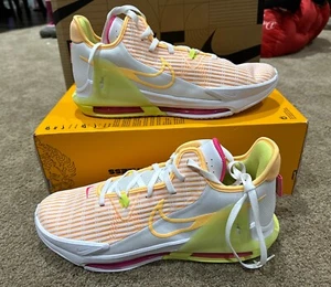 Nike DC8994-101 LeBron Witness 6 EP 'White Melon Tint' Limon Twist Talla 14 ¡Nuevo! - Imagen 1 de 12