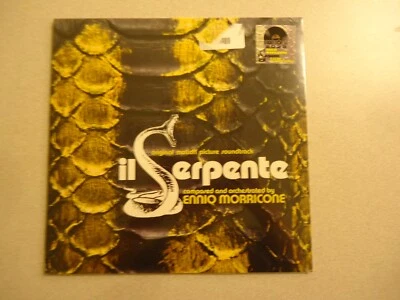 Ennio Morricone il Serpente Soundtrack LP (2023) NEW Yellow Vinyl RSD - Image 1 of 4