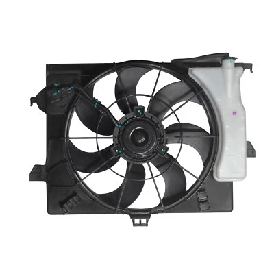 散热器冷却风扇组件适用于 2012 - 2017 起亚里约现代口音 Veloster — 第 1/4 张图片