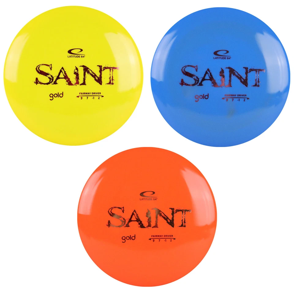 Latitude 64 Disc Golf Gold Saint Fairway Driver 9/7/-1/2 - Choose Exact - Image 1 of 1