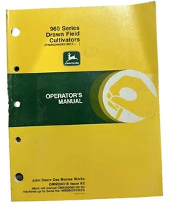 John Deere 960 Drawn Field Cultivator OMN200318 Operators Manual Book - Picture 1 of 4