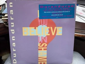 Duran Duran Do You Believe In Shame? 12" 1989 Capitol V-15456 HYPE AD - Bild 1 von 2