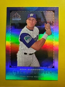 SEAN BURROUGHS - RC GREAT FUTURES #F10 SAN DIEGO PADRES 1999 SP TOP AUSSICHTEN - Bild 1 von 3