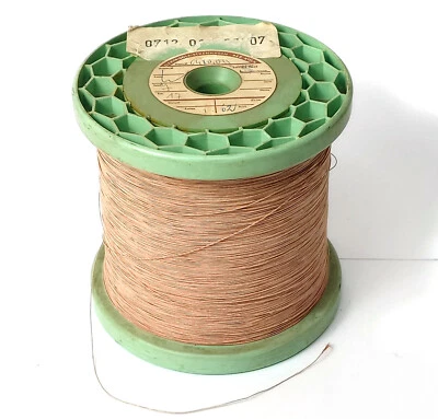 HF-Litze Elektrisola, 64 x 0.04 mm, umsponnen, historische Funktechnik - Bild 1 von 3