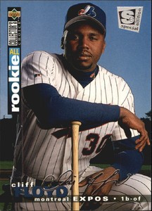 1995 (EXPOS) Collector's Choice SE Silver Signature #100 Cliff Floyd