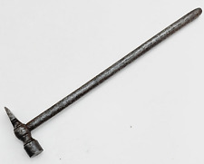 18TH CENTURY FINE DECORATED JEWELERS METAL OLD TOOL SMITH HAMMER FINE WORK