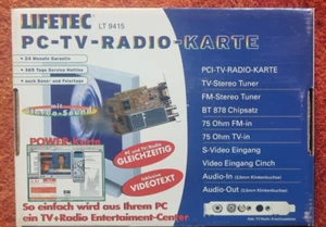 LIFETEC PCI PC TV Radio Karte PCI TV Radio KARTE - Bild 1 von 8