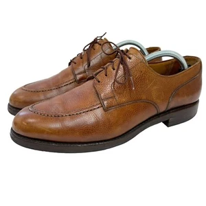 Zapatos de Vestir Crockett & Jones 9.5 E The Onslow Derby Cuero Grano Escocés Tostado - Imagen 1 de 8