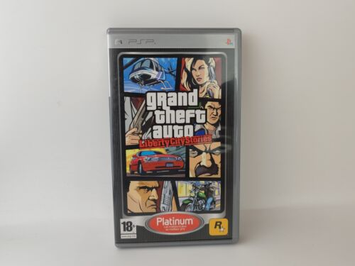 Grand Theft Auto Liberty City Stories PSP GTA Sony Playstation Portable Completo