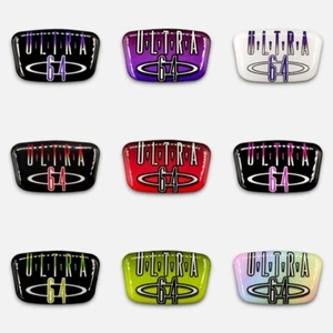 ULTRA 64 Front Emblem als Ersatz Nintendo 64 N64 Cover Faceplate Badge Abzeichen - Bild 1 von 18