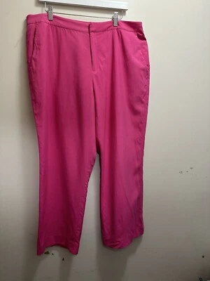 Pantalón holgado para mujer Lauren Ralph Lauren concha de seda - talla 16 W Foto 1 de 4