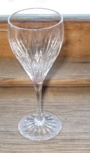 VILLEROY & BOCH LUGANO CRYSTAL SHERRY Wine Glass 5.75” CUT BASE Signed SO25 - Picture 1 of 4