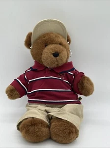 "Oso de peluche Build-a-Bear Workshop peluche marrón 16"" con ropa" - Imagen 1 de 4