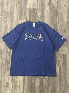 Vintage 2000s Spartan Total Warrior Sega Promo Game T Shirt Sz XL VTG RARE - Picture 1 of 7