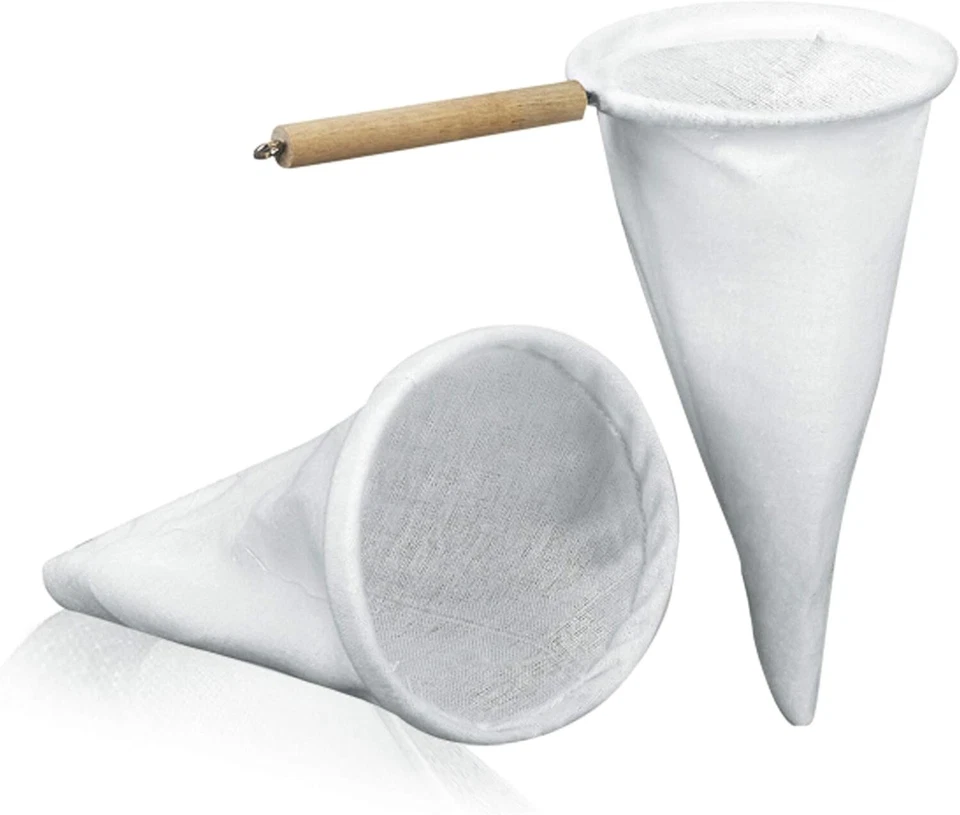 NEW 2 Pack Spanish Coffee Filter Strainer Colador De Cafe Flannel Cloth 8inch - Image 1 of 1
