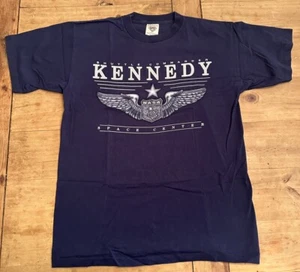 Vtg NASA Kennedy Space Station Shuttle Commander Single Stitch T Shirt L Large - Picture 1 of 8