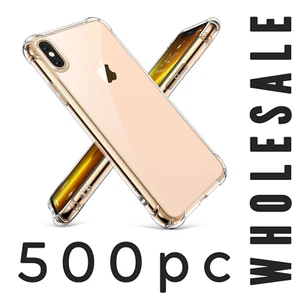 Venta al por mayor 500 piezas Funda Transparente A Granel Silicona Antigolpes para iPhone 11 12 13 14 - Imagen 1 de 10