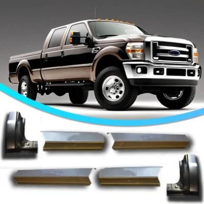 1999 2000-2017 Ford Super Duty Crew Cab Front & Rear Rocker Panels & Cab Corners - Image 1 of 4