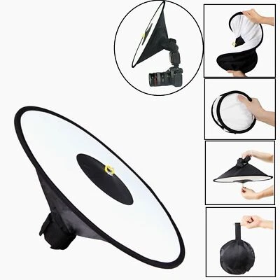 45cm faltbare Softbox tragbarer Mini-Blitz Diffusor für Blitzgerät Speedlight - Bild 1 von 4