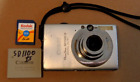 Canon SD 1100 IS Camera, LENS ERROR, Parts Or Repair, charger, battery, SD card