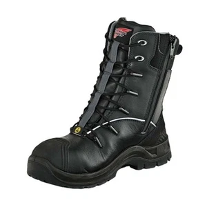Botas de seguridad Redwing Petroking 8" cremallera lateral S3 ESD calzado de trabajo antideslizante - Imagen 1 de 5
