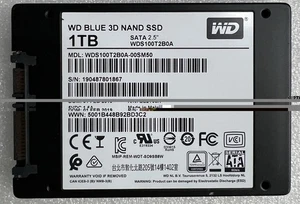 Western Digital WD Azul 3D NAND SATA, 1 TB, 2,5" SSD Interno (WDS100T2B0A) 100 % - Imagen 1 de 2