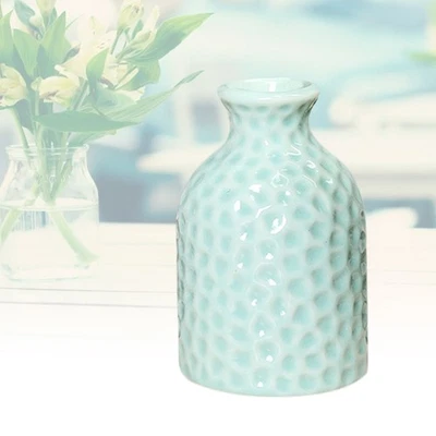  Vase Mit Trockenblumen Aromatherapie-Flasche Blumenvasen Klein Deko - Bild 1 von 4
