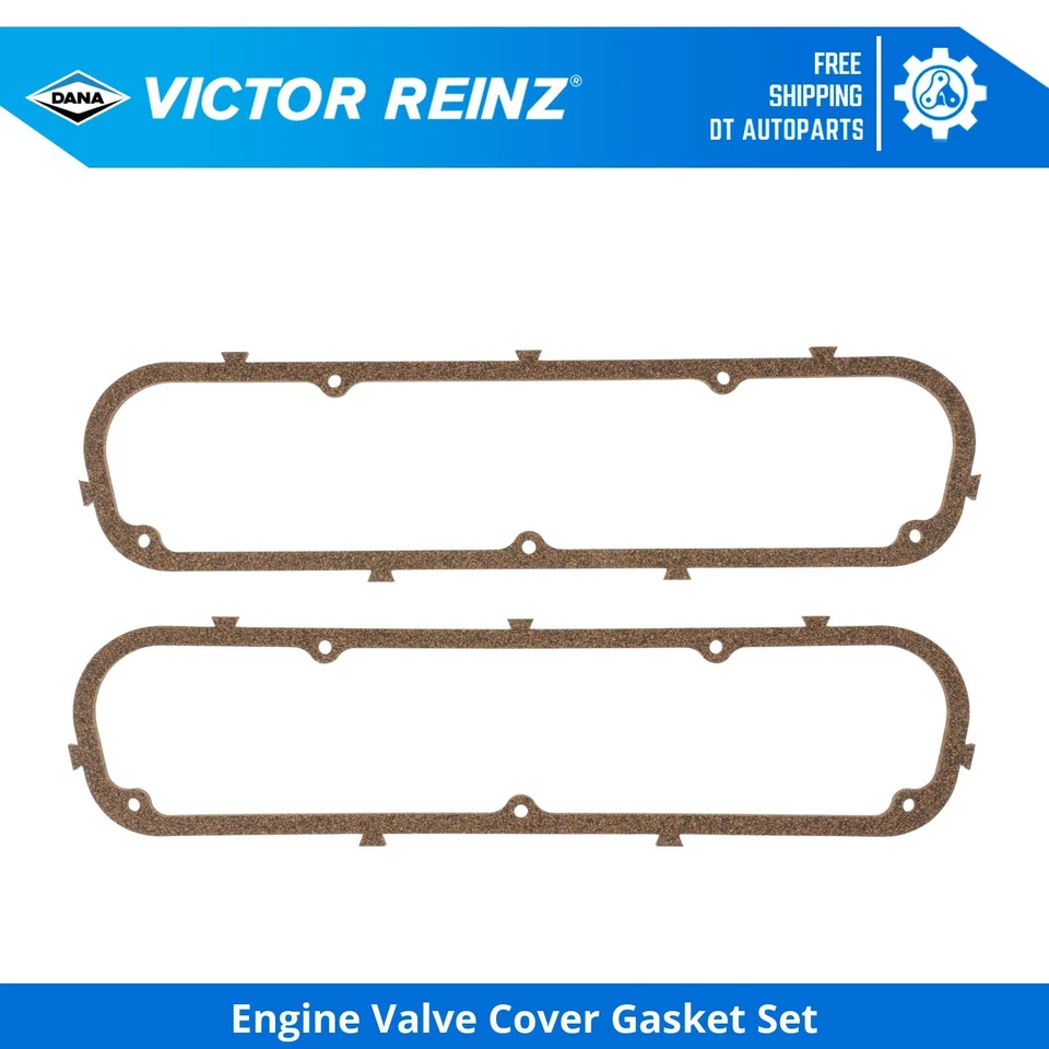 For 1975-1978 Chrysler Cordoba Engine Valve Cover Gasket Set Victor Reinz 1976 - Изображение 1 из 1