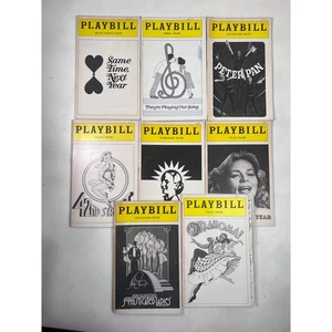 Vintage Broadway Playbills Evita Peter Pan Oklahoma 42nd St Sophisticated Ladies - Picture 1 of 11