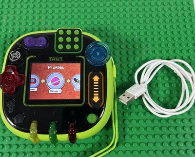 Working Leap Frog RockIt Twist Handheld Learning Game +Charger cord - Image 1 of 2