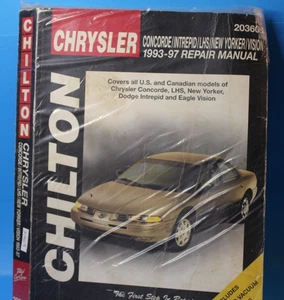 Paper Back Chilton Repair Manual #20360 Chrysler Concord Intrepid LHS ect. 93-97 - Bild 1 von 4