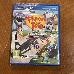 Phineas & Ferb Day Of Doofensmirtz (PS Vita) Brand New - English Import - Picture 1 of 8