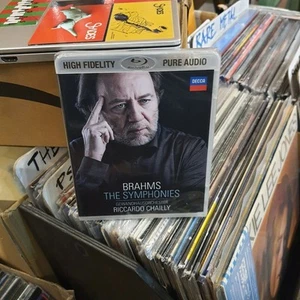 RICCARDO CHAILLY Brahms The Symphonie SEALED NEW BLU-RAY AUDIO OUT OF PRINT 2014 - Picture 1 of 2