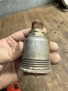 Bomba de gas visible vintage Benjamin lámpara de luz eléctrica enchufe accesorio piezas de montaje - Imagen 1 de 16
