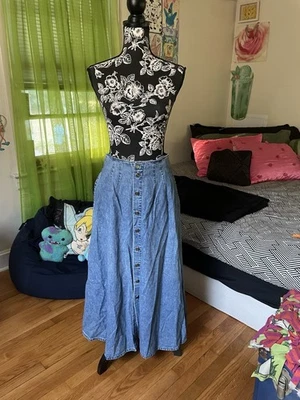 Maxi falda vaquera Foto 1 de 4