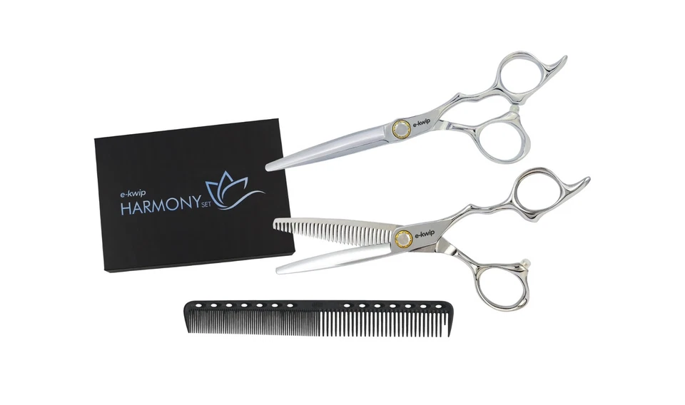 Scherenset e-kwip Harmony Set Schere 5,75 Zoll + Modellierschere 6,0 Zoll